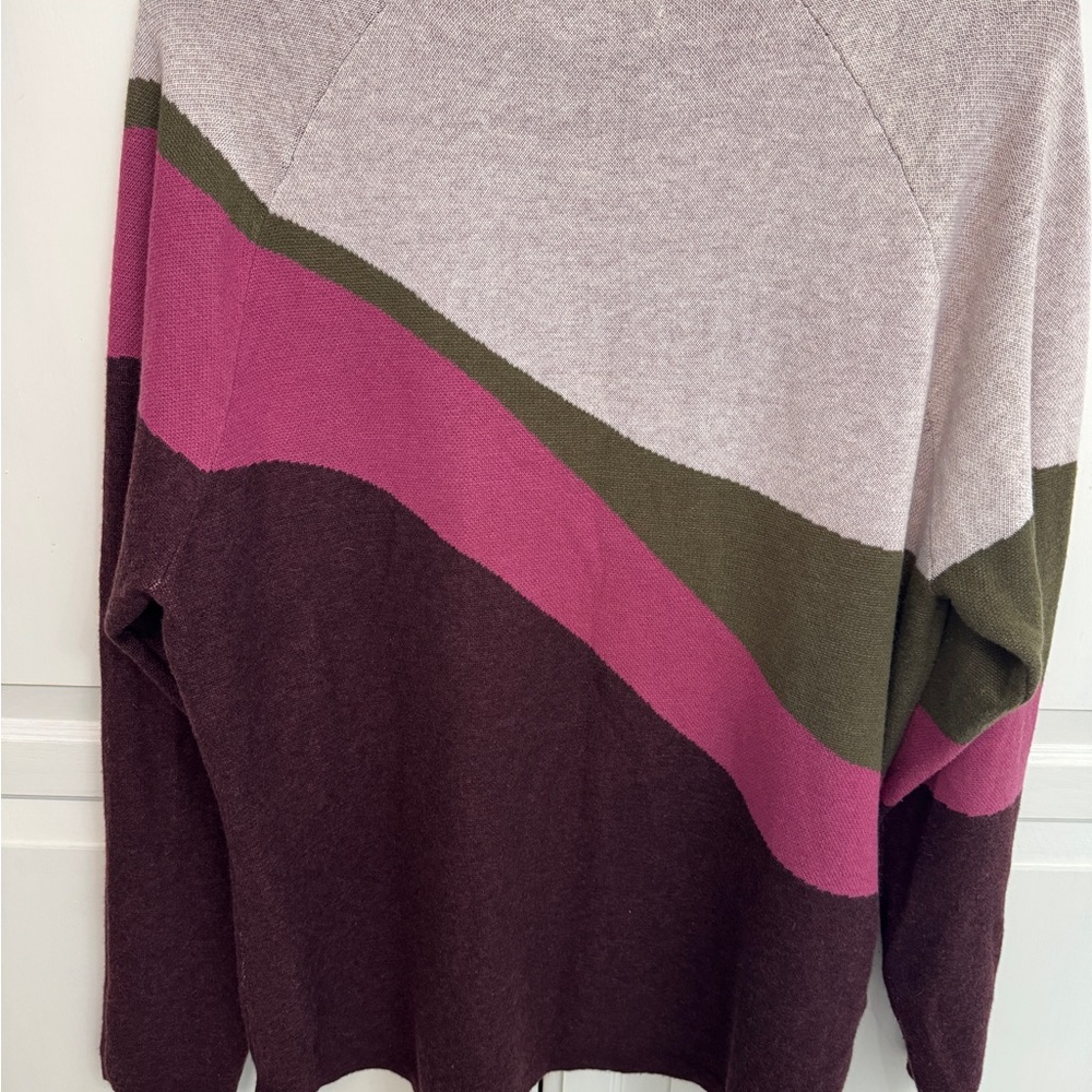 Title Nine Women's Multicolor Turtleneck Sweater. Wool Blend. Size XL - Picture 6 of 6